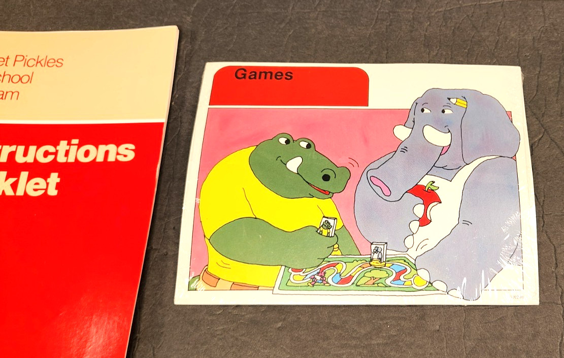 1983 Sweet Pickles Preschool Program Replacement Cards and New Pieces