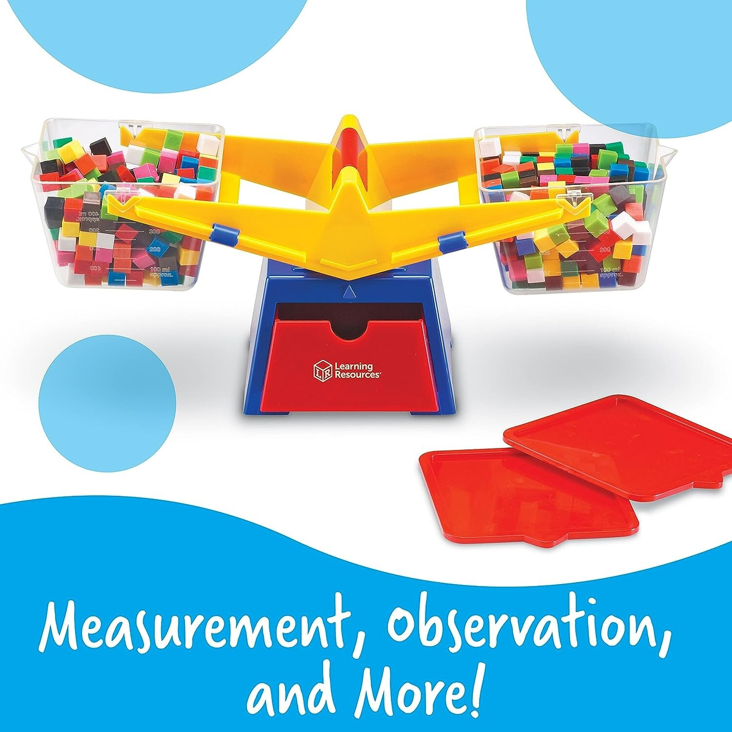 Learning Resources Primary Bucket Balance Teaching Scale -Ages 3+ Science & Math
