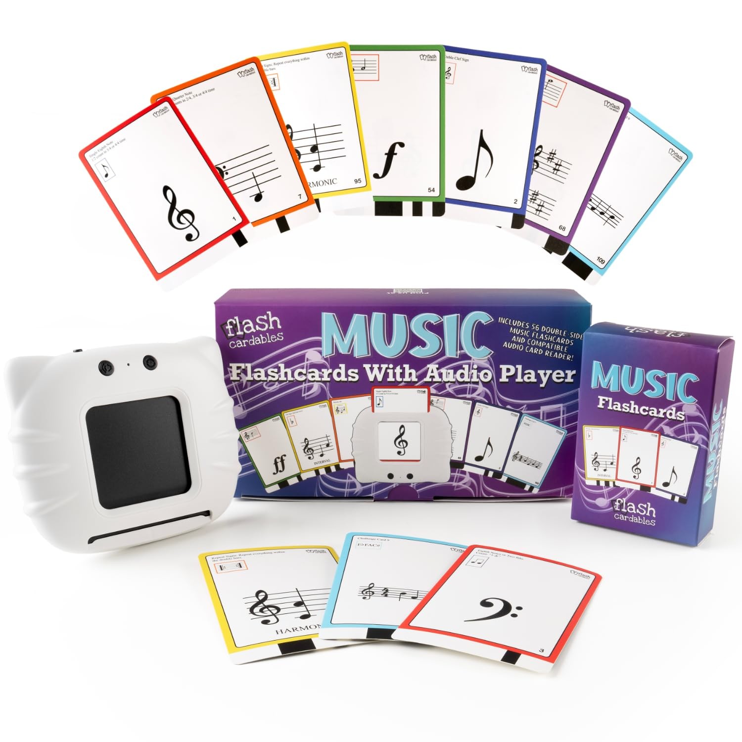 Flashcardables Audio Flashcard Player for Music Theory and Ear Training