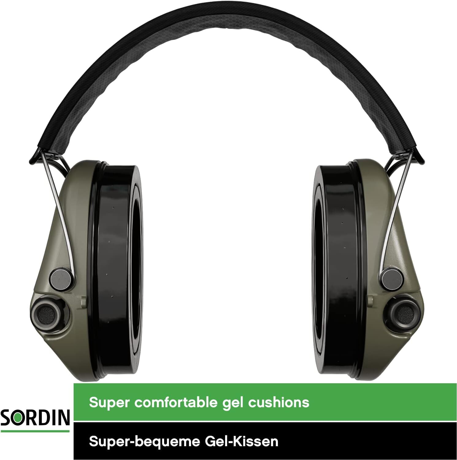 Sordin Supreme Pro-X Ear Defenders for Hunting & Shooting – Active & Electronic