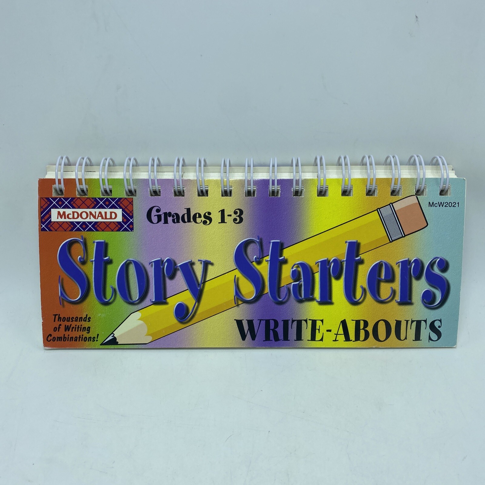 MCW2021 Write-Abouts Grades 1-3 Story Starters McDonald Creative Writing Stories