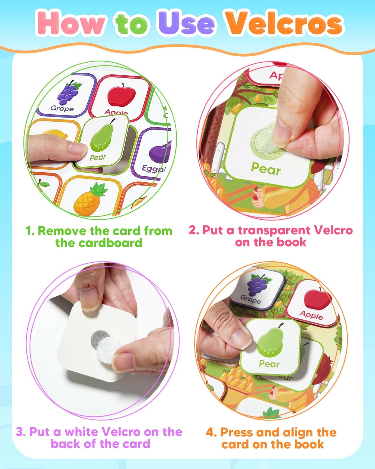Toddler Busy Book Preschool Learning Activities, Montessori Educational Toys …