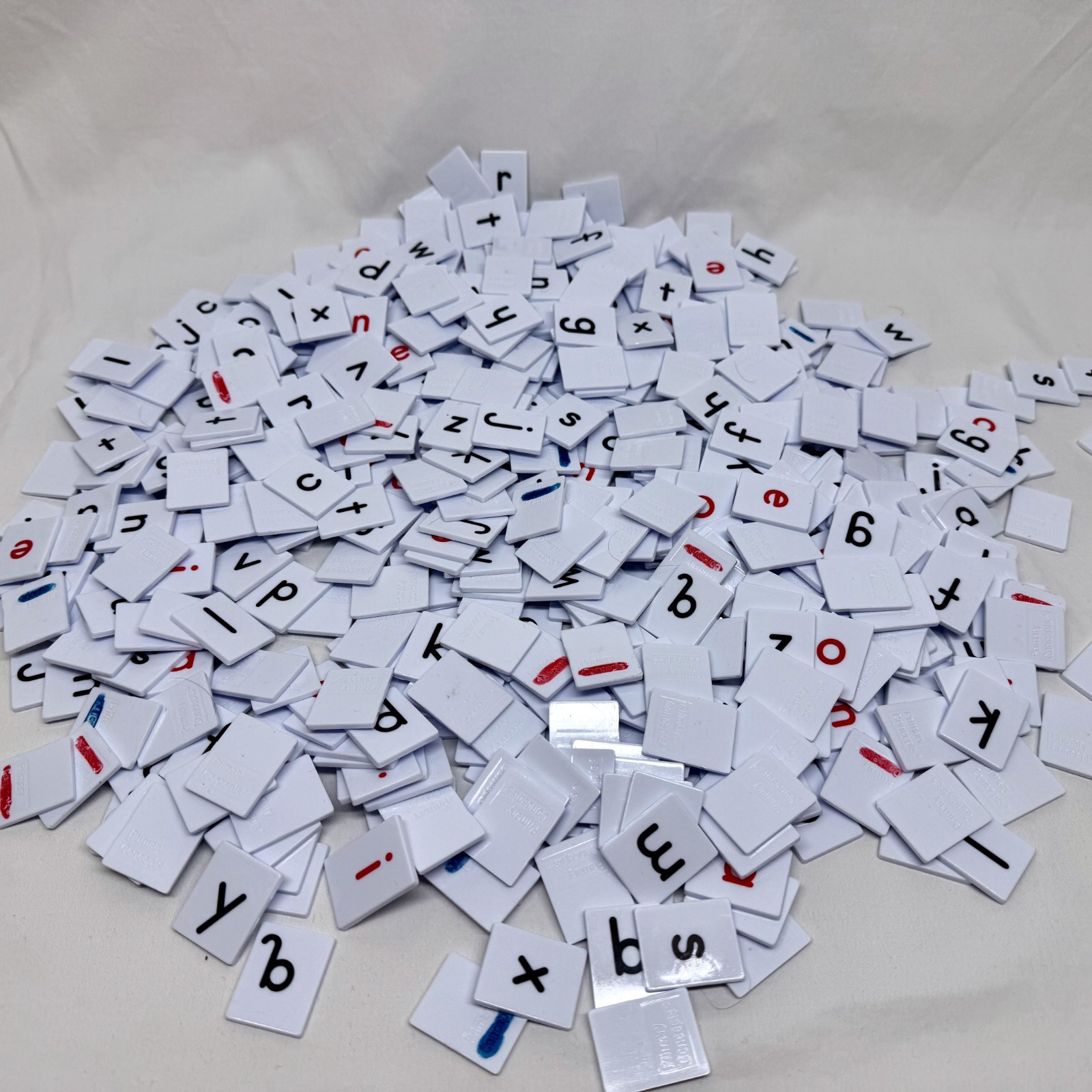 Primary Concepts Educational Alphabet & Word Tiles – 700 PLUS LOT