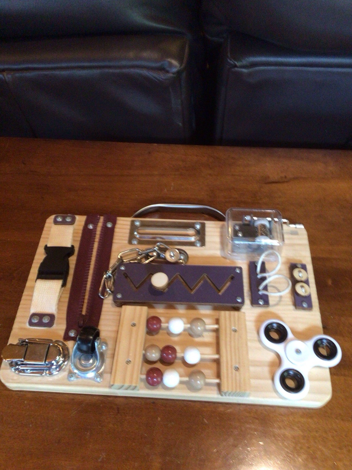 Dementia Alzheimer’s Fidget Busy Board Motor Skills Relax Memory ADHD & ADD Help