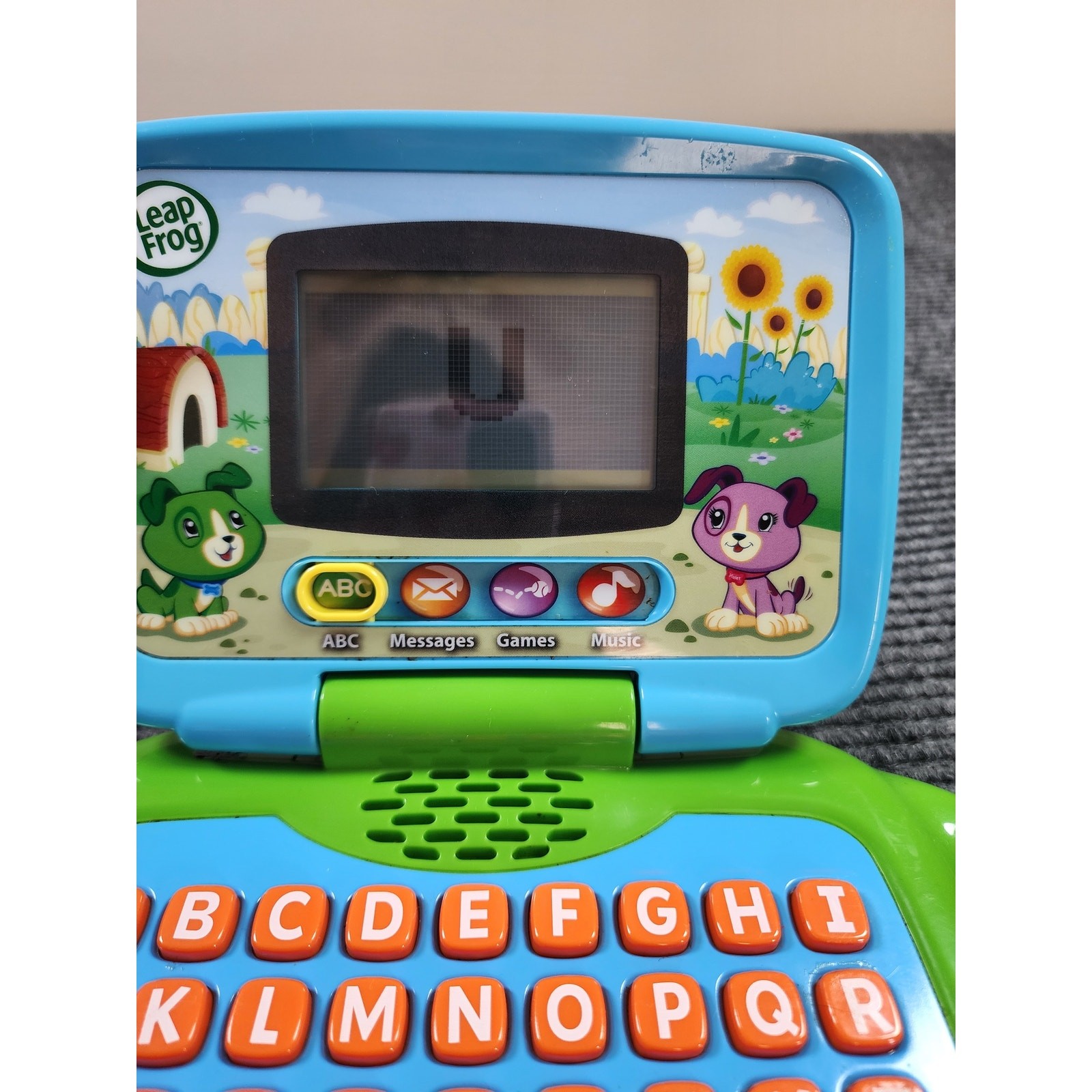 Leap Frog “My Own Laptop” Letters/Animals Vocab Literacy 16 Songs Tested Works