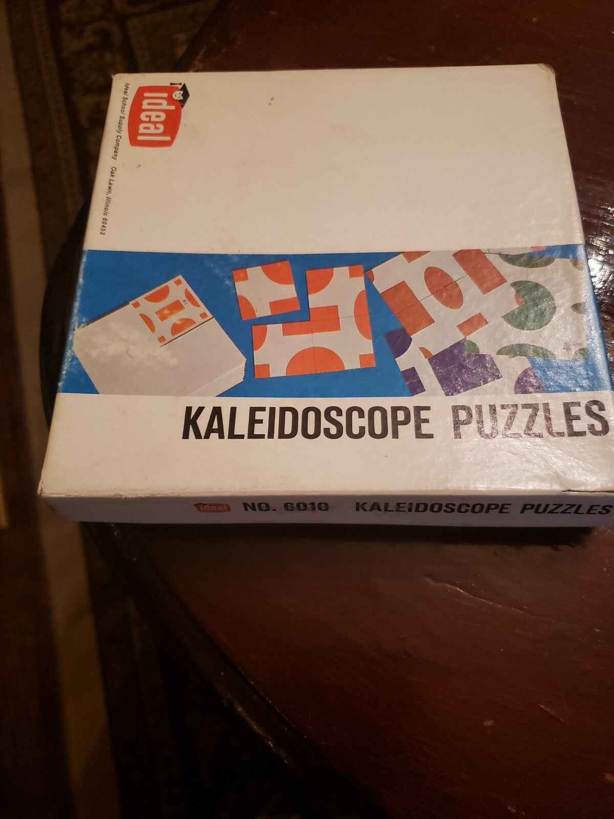 Vintage! 1969 Ideal Kaleidoscope Puzzles – 12 Puzzles- Educational School 