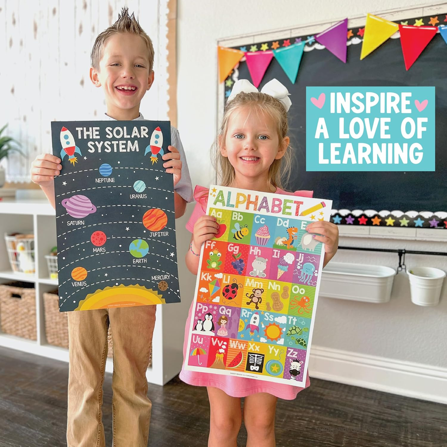 16 Educational Posters for Classroom Must Haves – Laminated