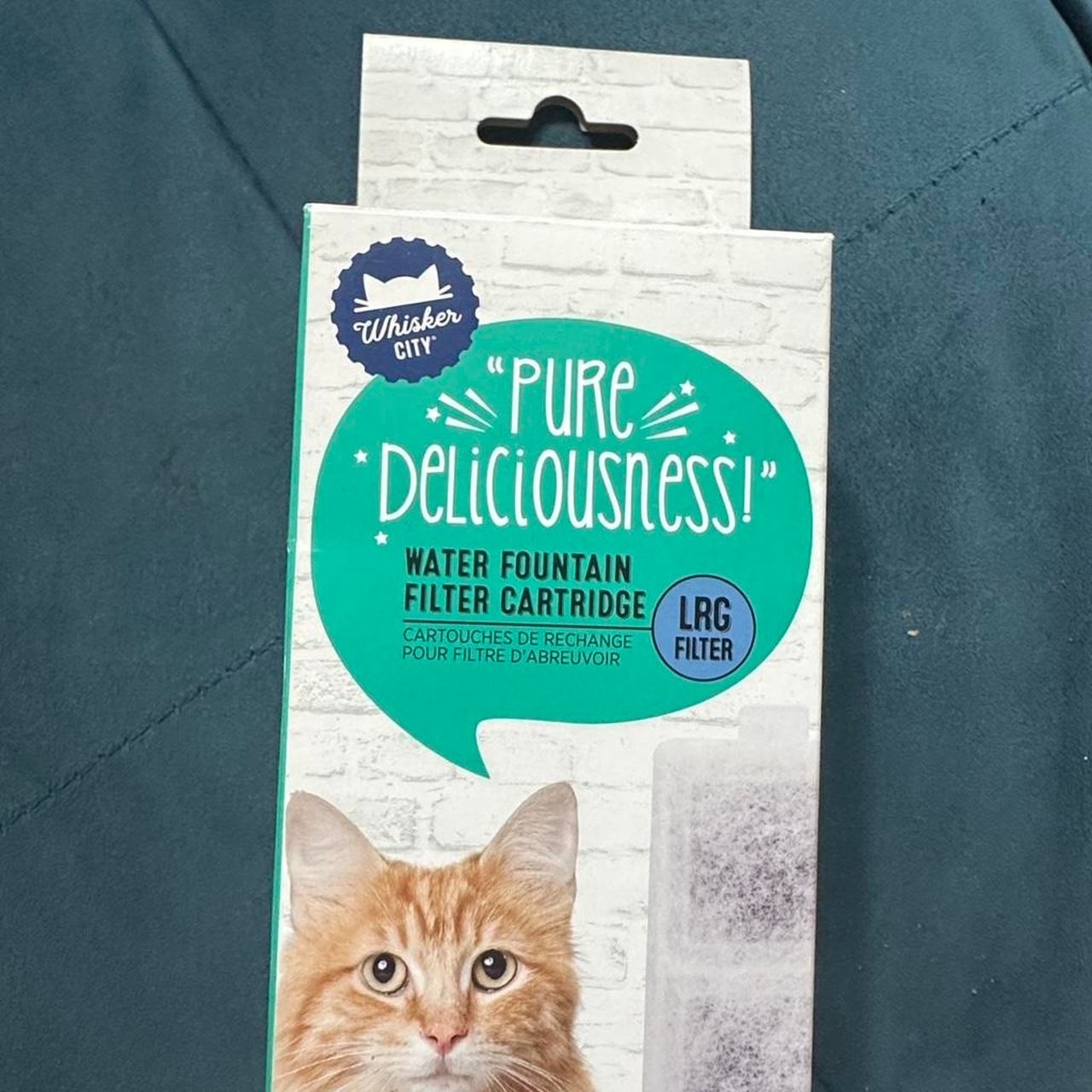 Whisker City Pure Deliciousness Water Fountain Filter Cartridges 4 Count Large