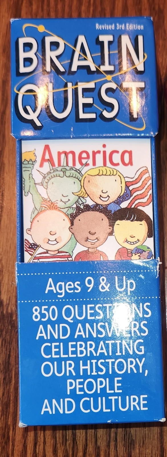 Brain Quest Smart Quiz Cards America (Ages 9 & Up) – EUC