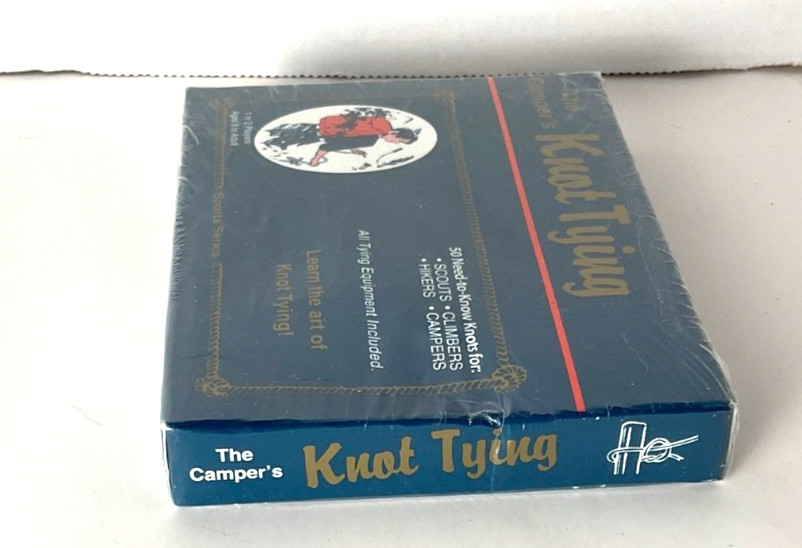 The Camper’s Knot Tying Game 50 Need To Know Knots Equipment Included Brand New