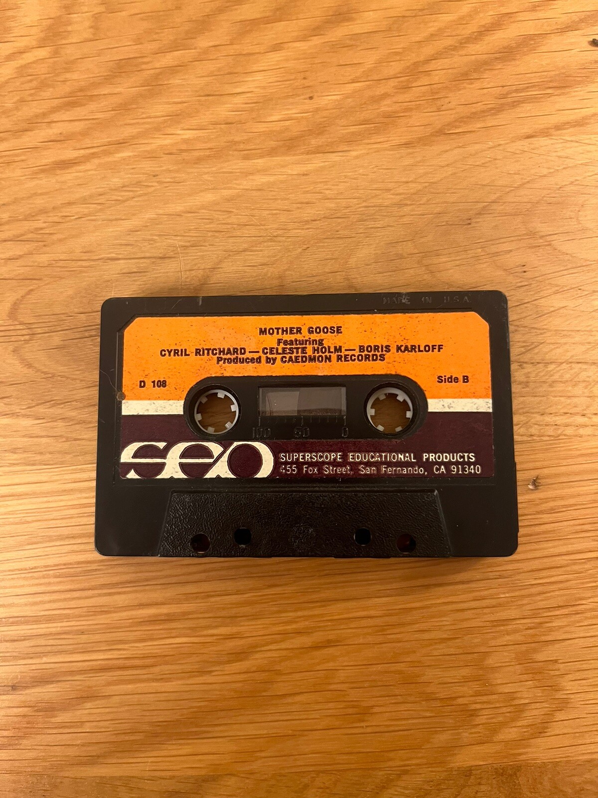 Vintage Educational Cassette Tapes