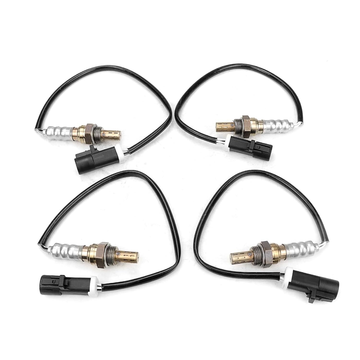 4pcs FEXON Oxygen Sensor Upstream Downstream O2 Sensor Compatible with Ford F150