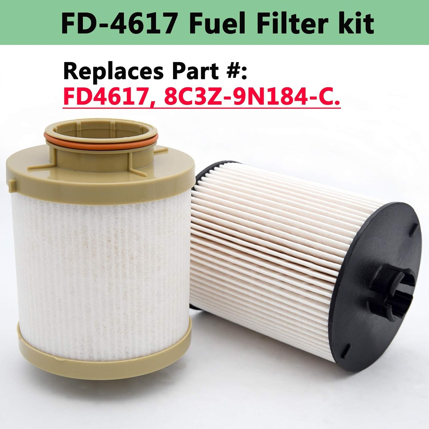 4 Powerstroke Fuel Filter Compatible 6 4 LIYYOO Replacement Ford Fuel Filter 4