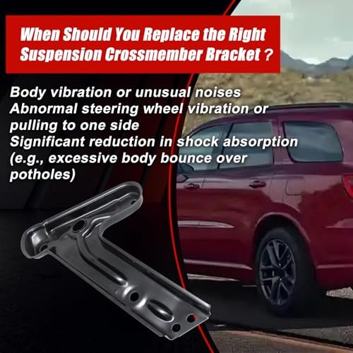 FZJDSD 1PC Front Right Side Suspension Crossmember Bracket Compatible with Jeep