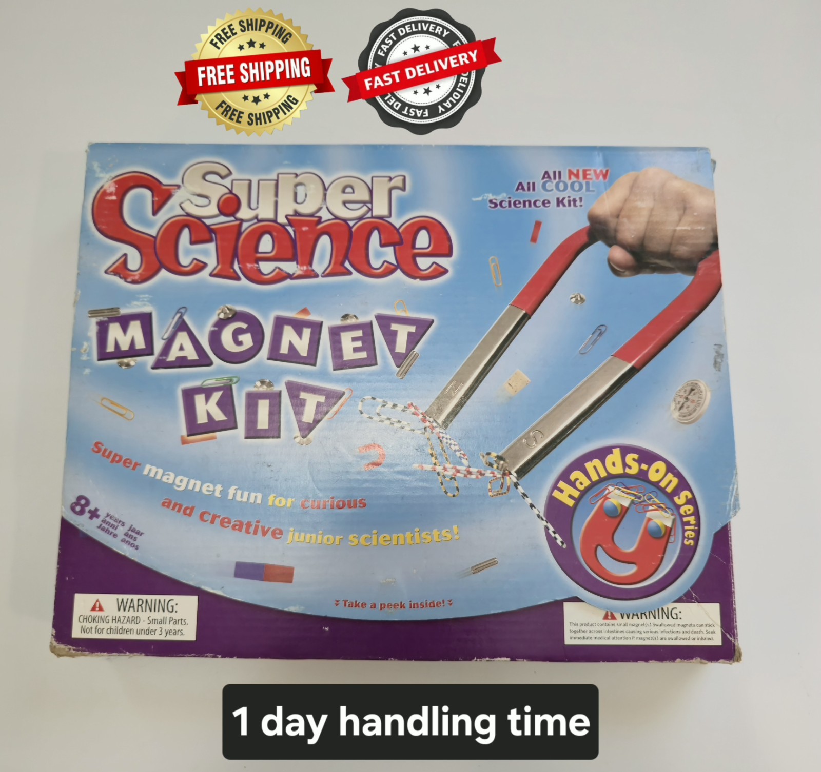Super Science Magnet Kit Dowling Magnets in Package 2007 🧲