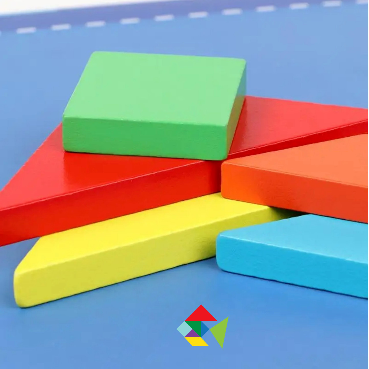 Children Wooden Magnetic Tangram Puzzle Game Toy Educational Book Kids Gift Toy