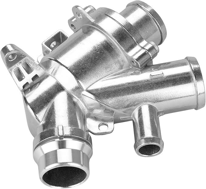 Upgraded Aluminium Engine Coolant Thermostat Housing Compatible with Jaguar