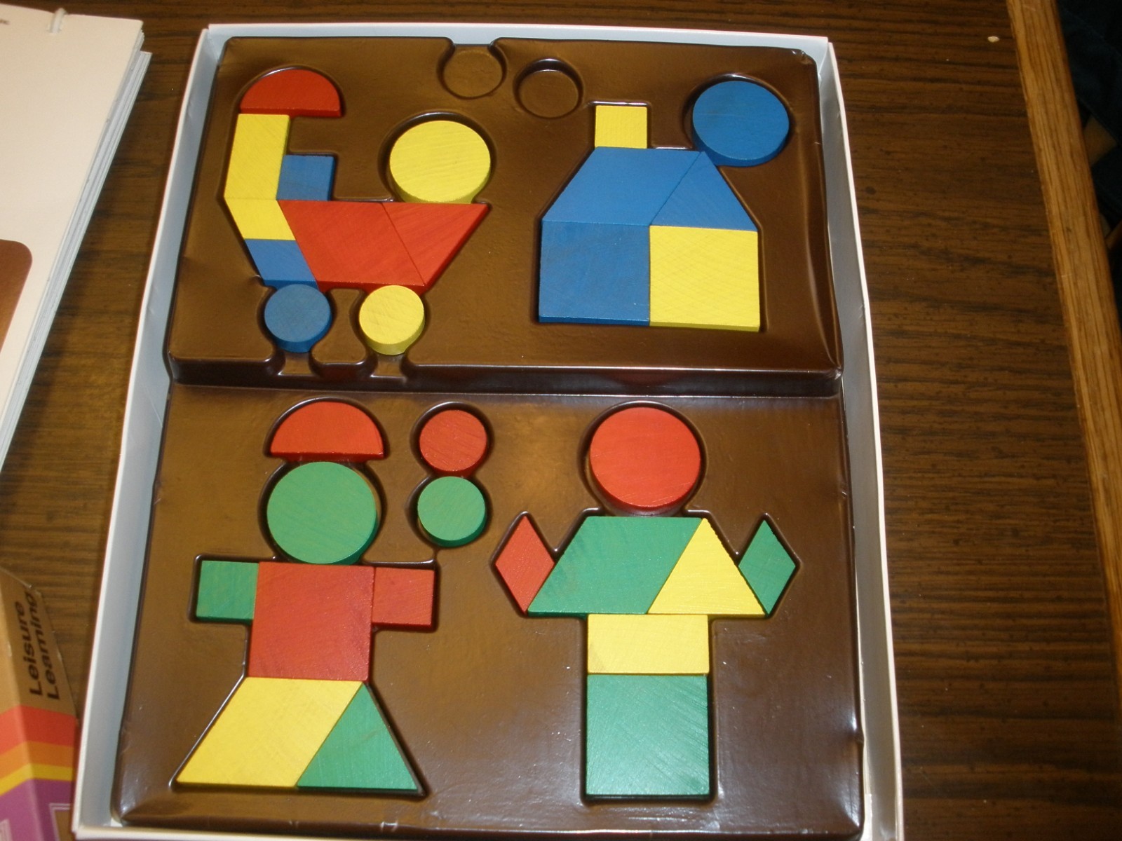 Vintage Mr. Mighty Mind Play Alone Activity Leisure Learning Game ages 3-8