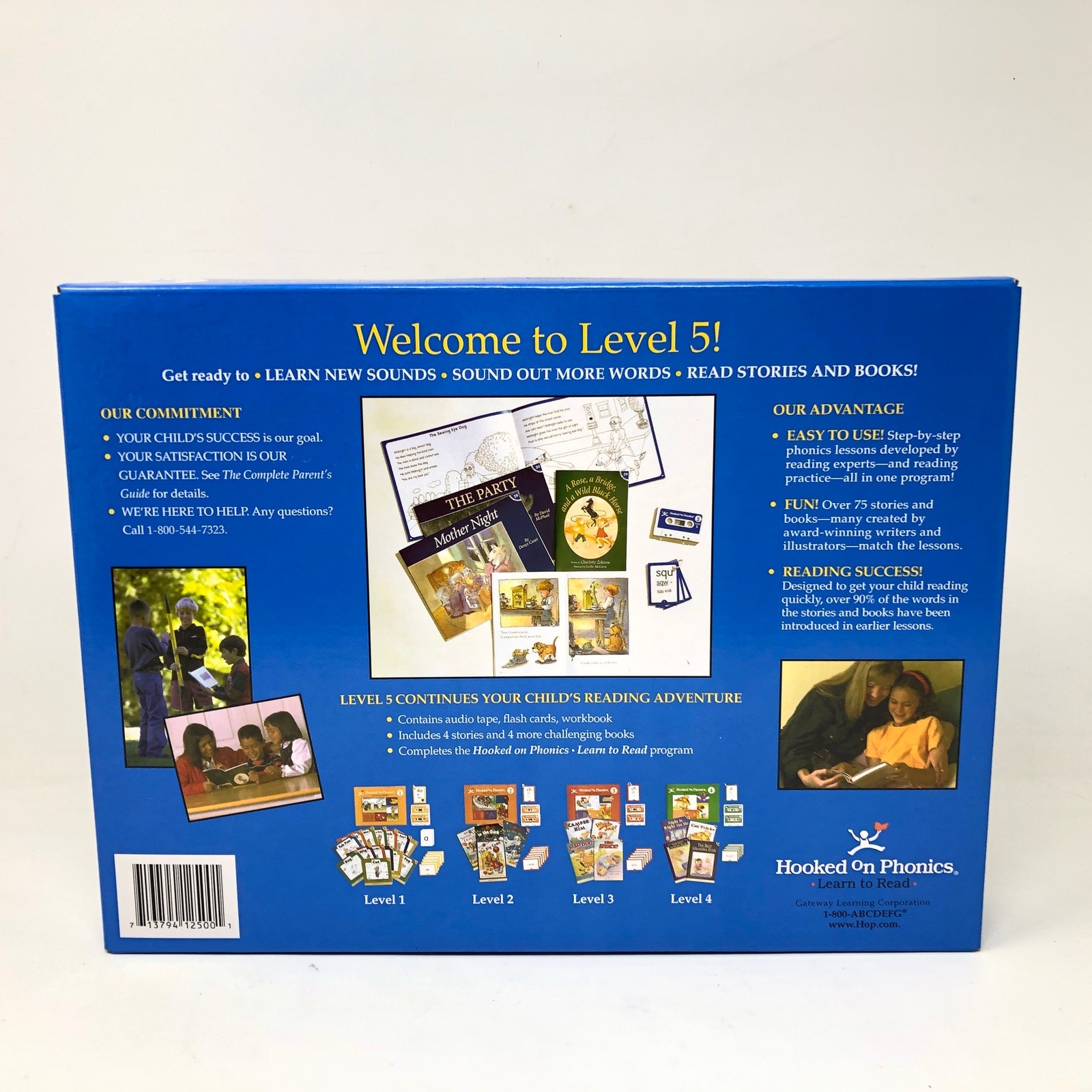 Hooked On Phonics Learn To Read Blue Box Set Level 5 Cassette Homeschool
