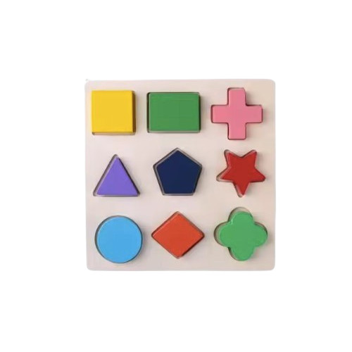 Wooden Shape Sorting Blocks – Early Learning Educational Toy