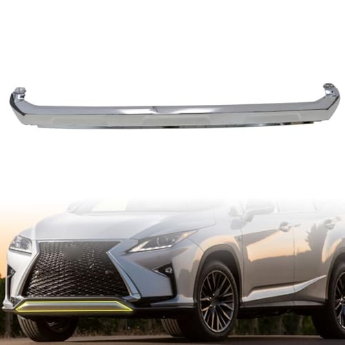 Chrome Bumper Lower Front Grille Trim Molding Compatible with Lexus RX350
