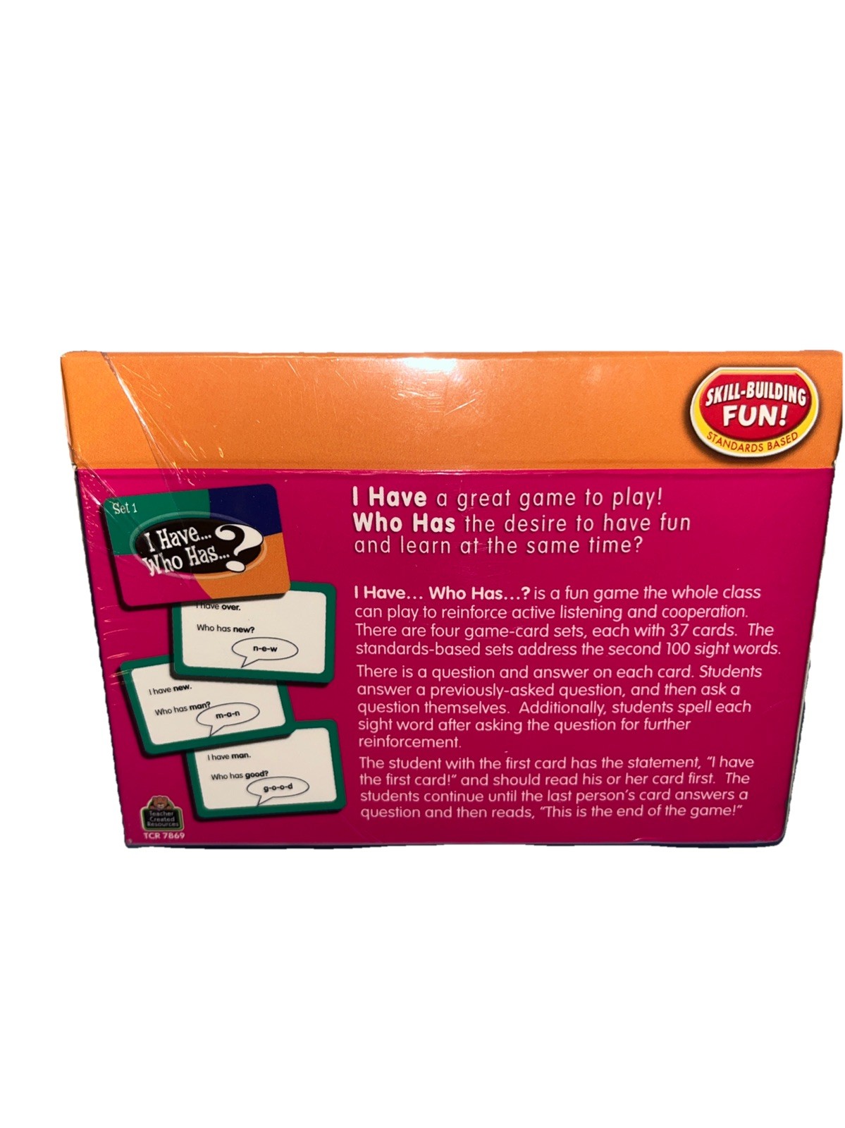 Teacher Created Resources I Have, Who Has Sight Words Game, Grade 1 – BRAND NEW