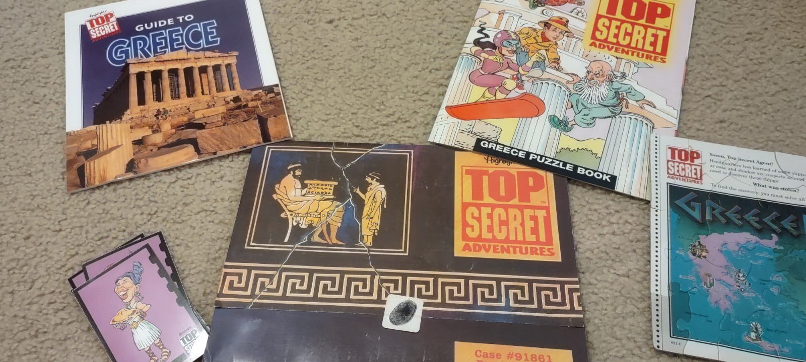 GREECE Highlights Top Secret Adventures Case #91861 Panic at the Parthenon