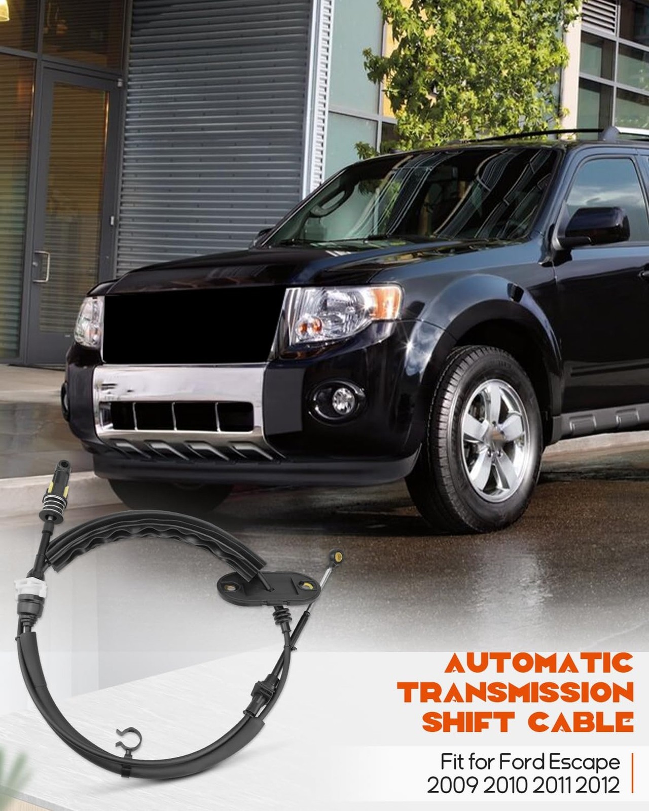 Automatic Transmission Shift Cable Fit for Ford Escape 2009 2010 2011 2012 Re…