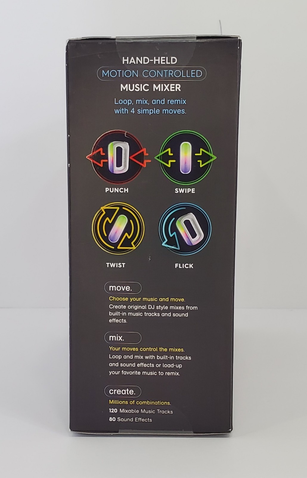RUKUSfx Motion-Controlled Music Mixer New Sealed Lights & Sound Effects Toy