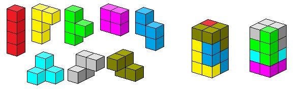 Tetracube Puzzle – 8 Unique Pieces – Fun STEM Learning Tool & Gift for Puzzle