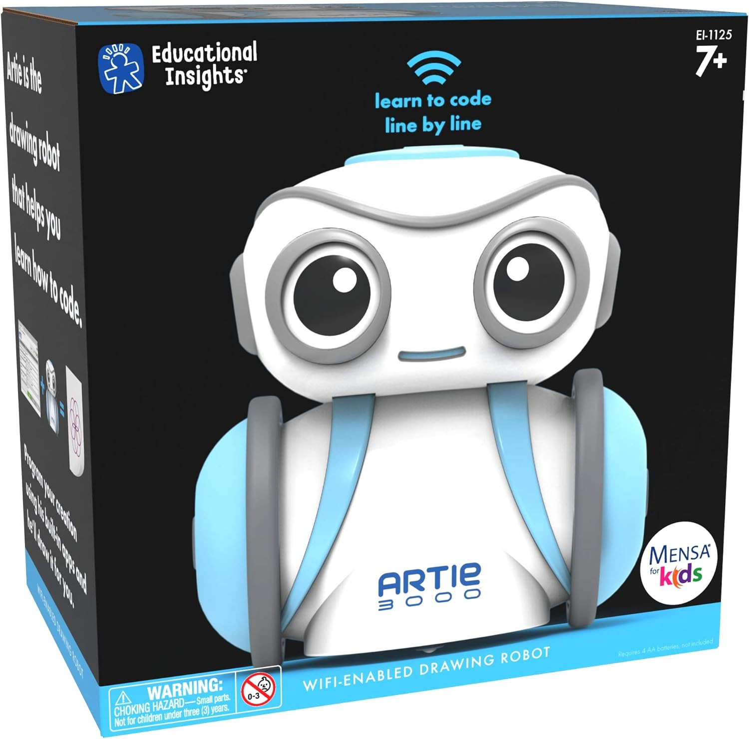 Artie 3000 the Coding & Drawing Robot, STEM Toy, Gift for Boys & Girls, Ages 7+