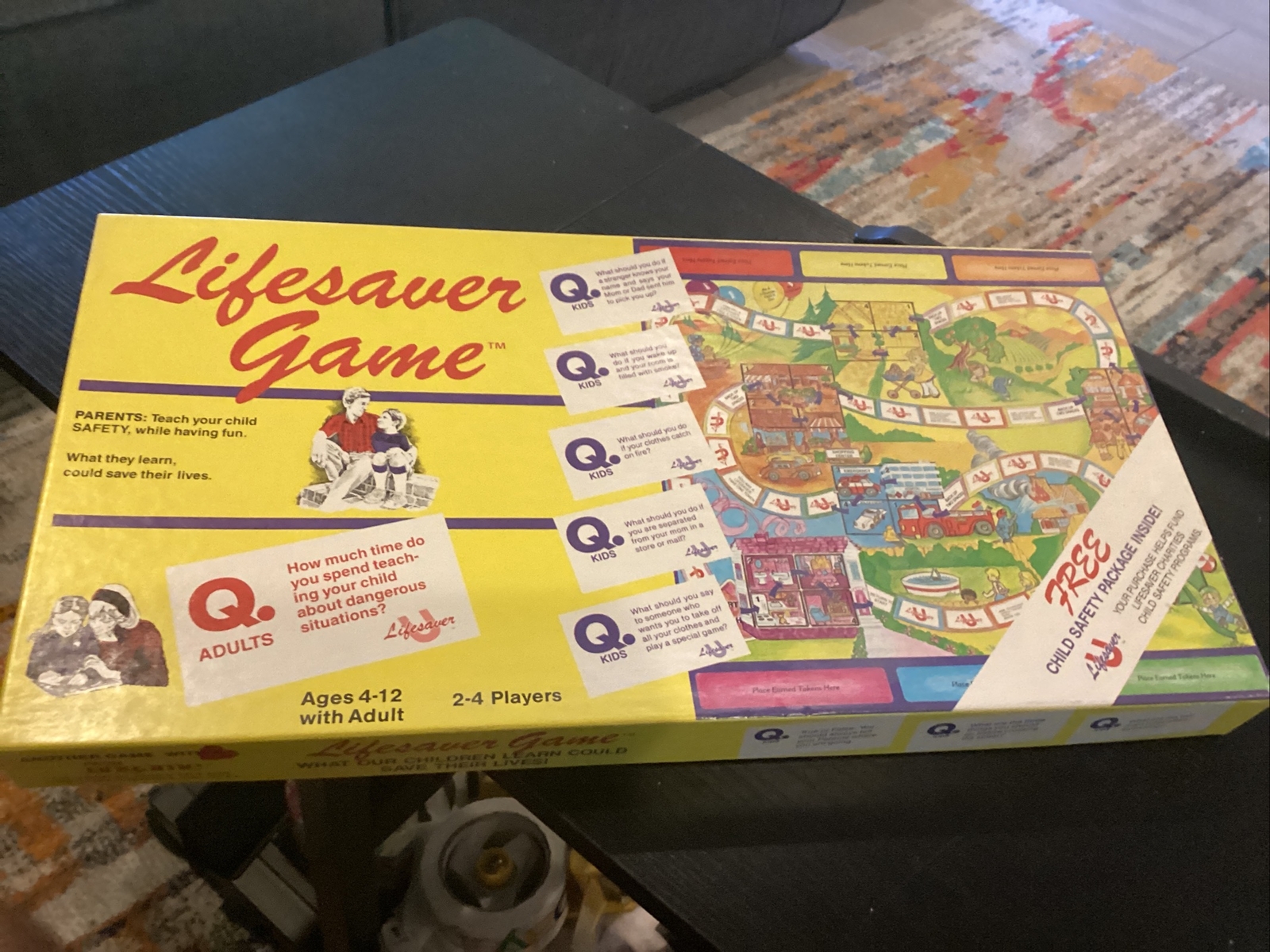1985 Ungame Lifesaver Game. Parents teach your child safety. Brand New