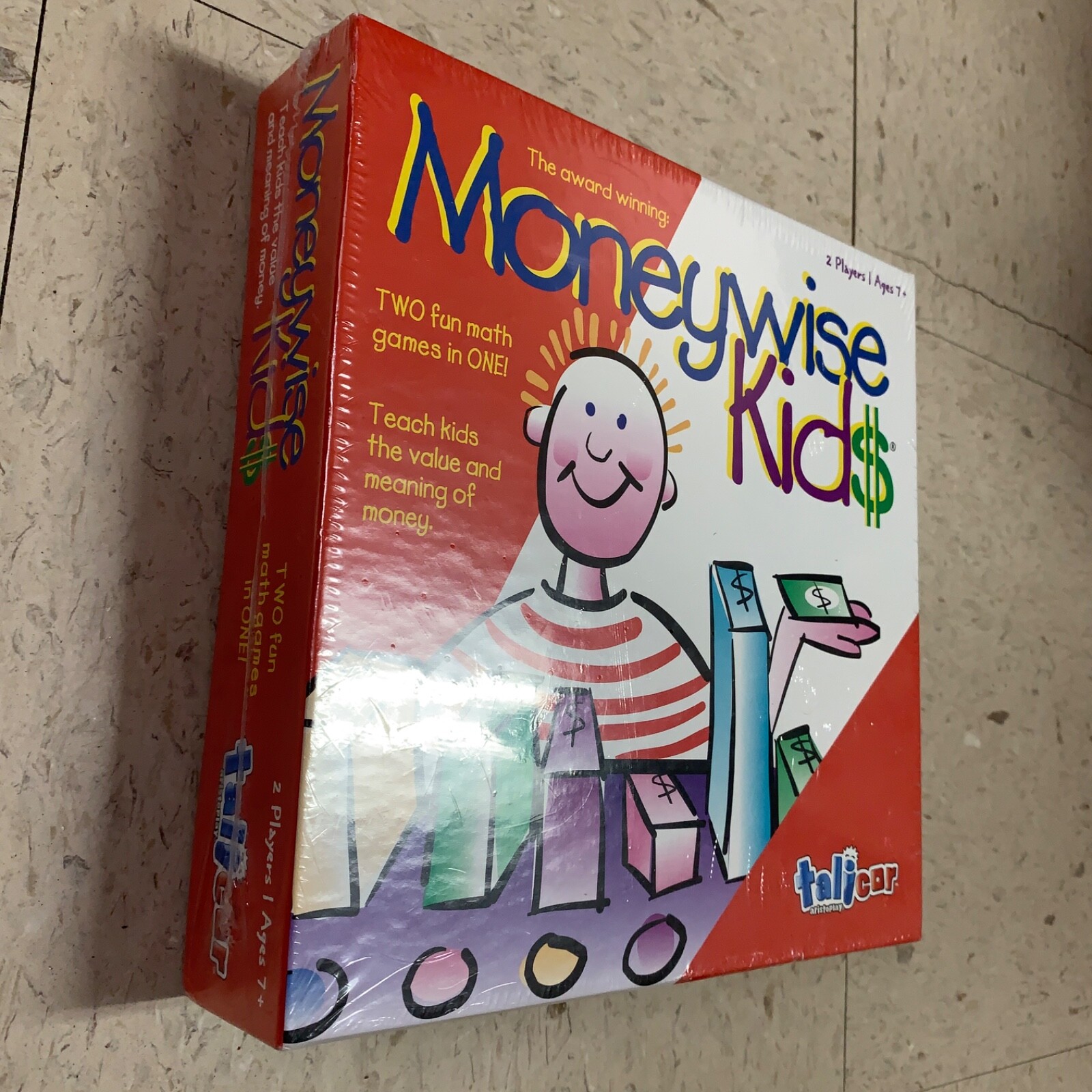 ARISTOPLAY Moneywise Kids Math Game Homeschool Ages 7 and up, 2 players Talicar
