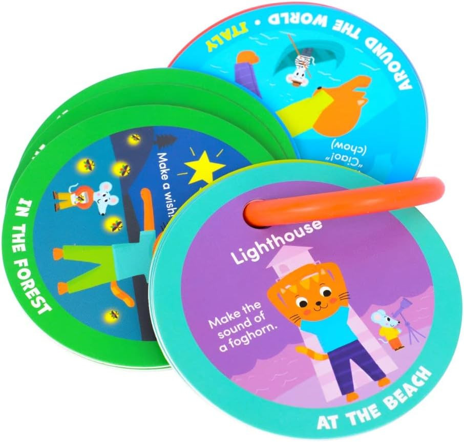 Preschool Yoga Cards for Kids, Set of 40 Poses and Activities, Beginner Yoga for
