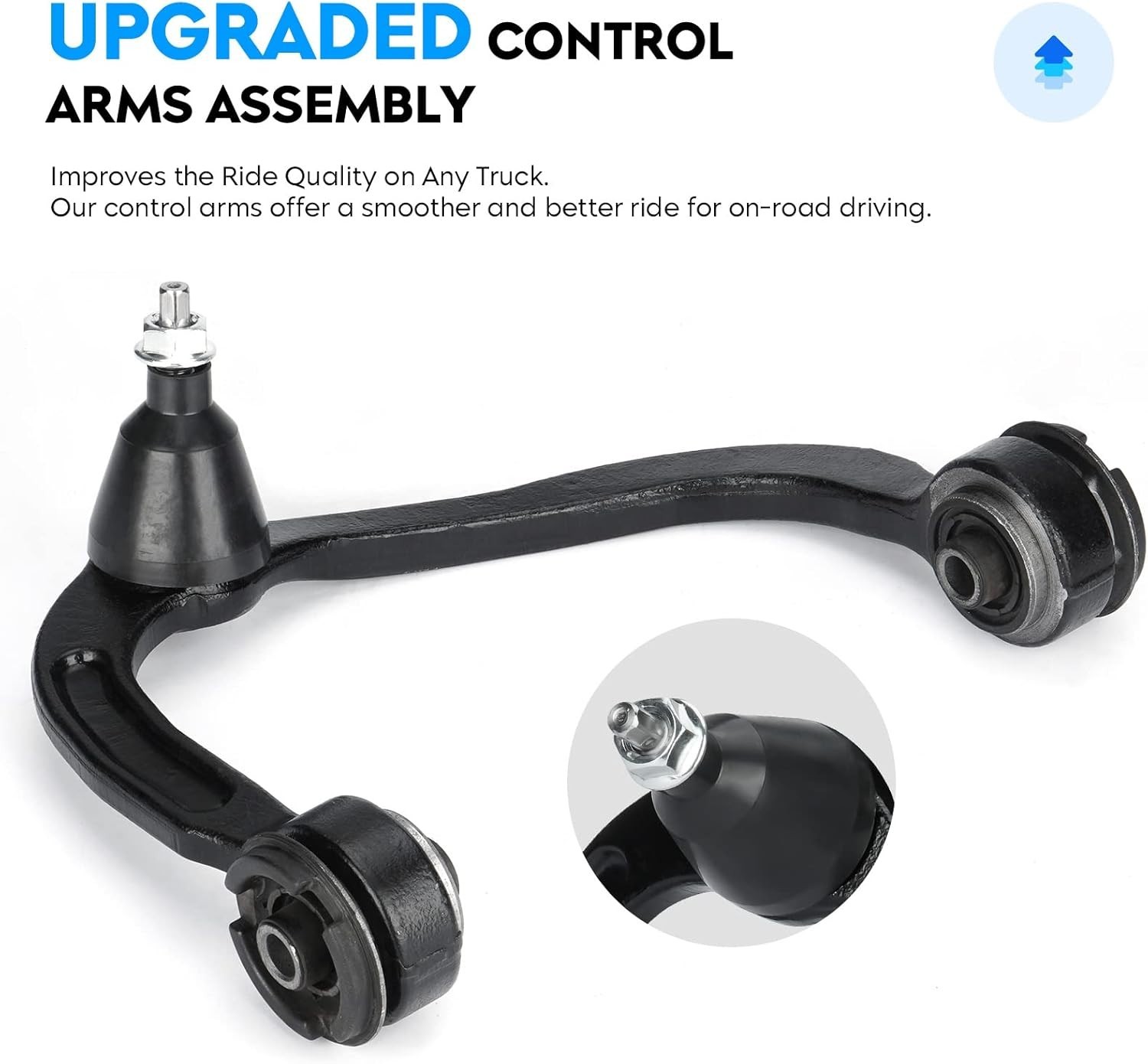 10PCS Front Upper Control Arm for F150 4WD 2009-2014 w/Ball Joint K80306 K80308