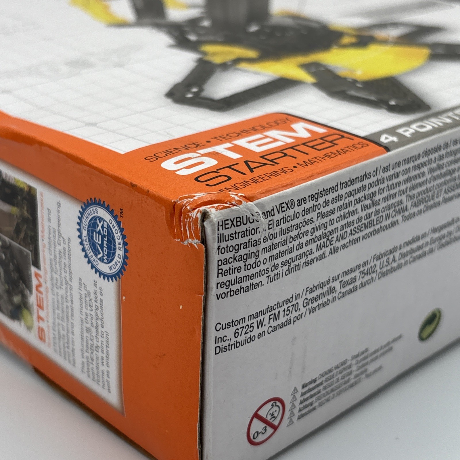 HexBug Vex Robotics Robotic Arm Construction Kit 380+ Pcs Ages 8+ New