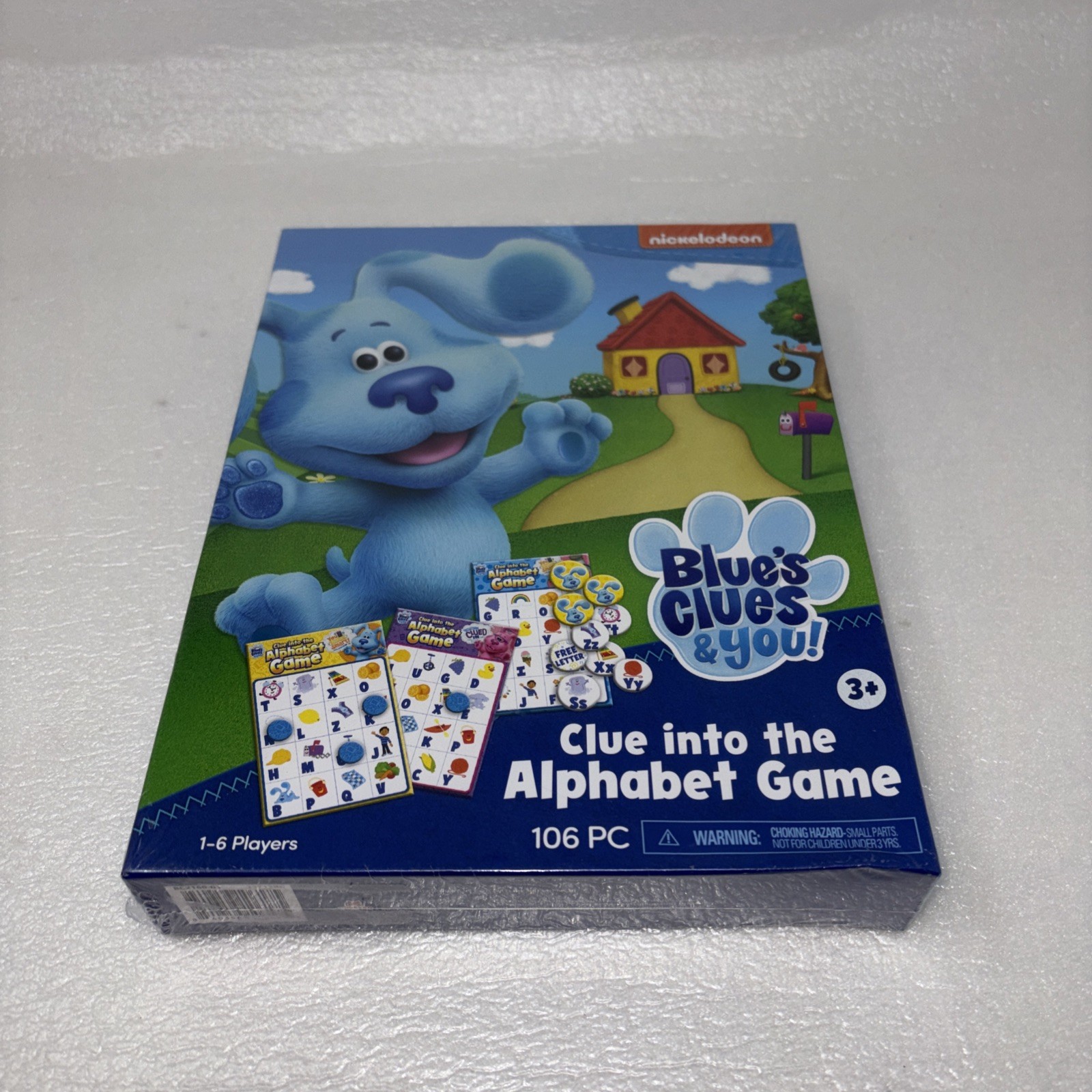 NEW Nickelodeon TV Show Blues Clues & You Alphabet Game – 1-6 Players, 3 Years +