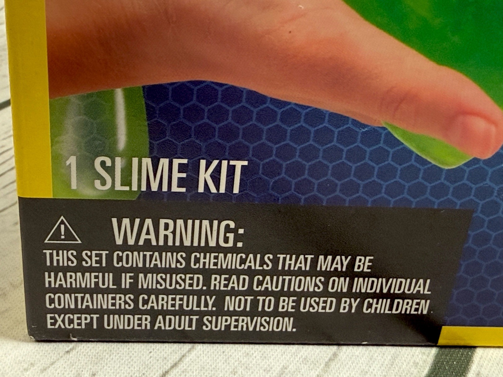 National Geographic STEM GLOW IN DARK Slime Lab~ Amazing Worms Chemistry Kit LOT