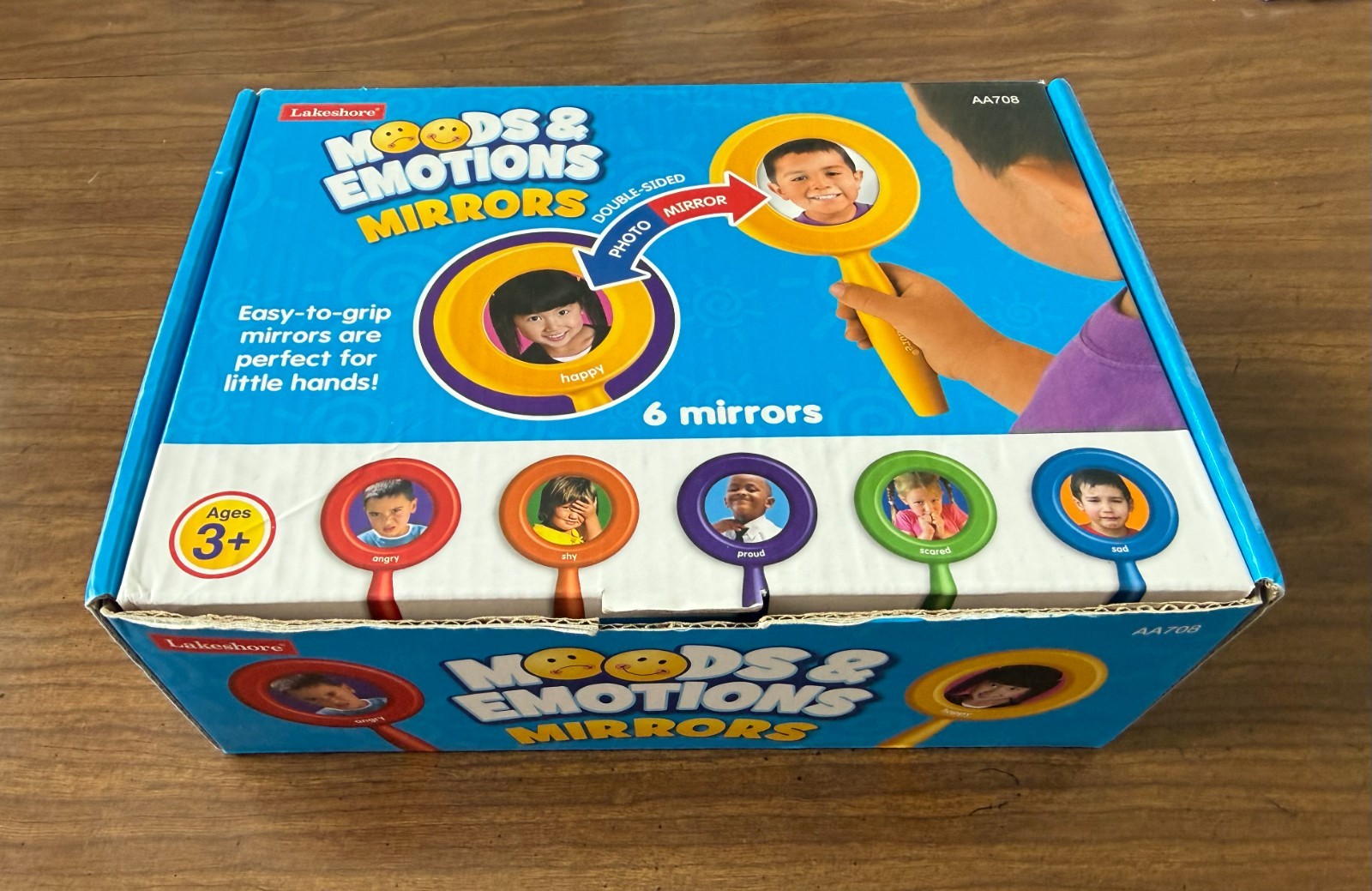 Lakeshore Learning Moods & Emotions Mirrors Set of 6 – Social Emotional Toy