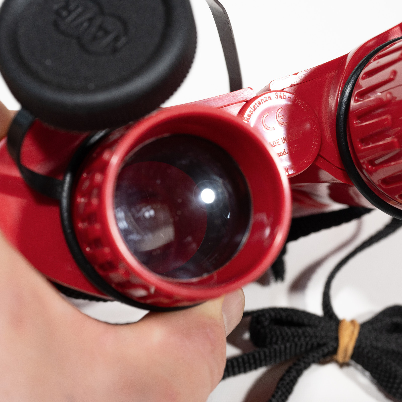 NAVIR Super 40 Red Kids Binoculars 1050 Made in Italy – Excellent!