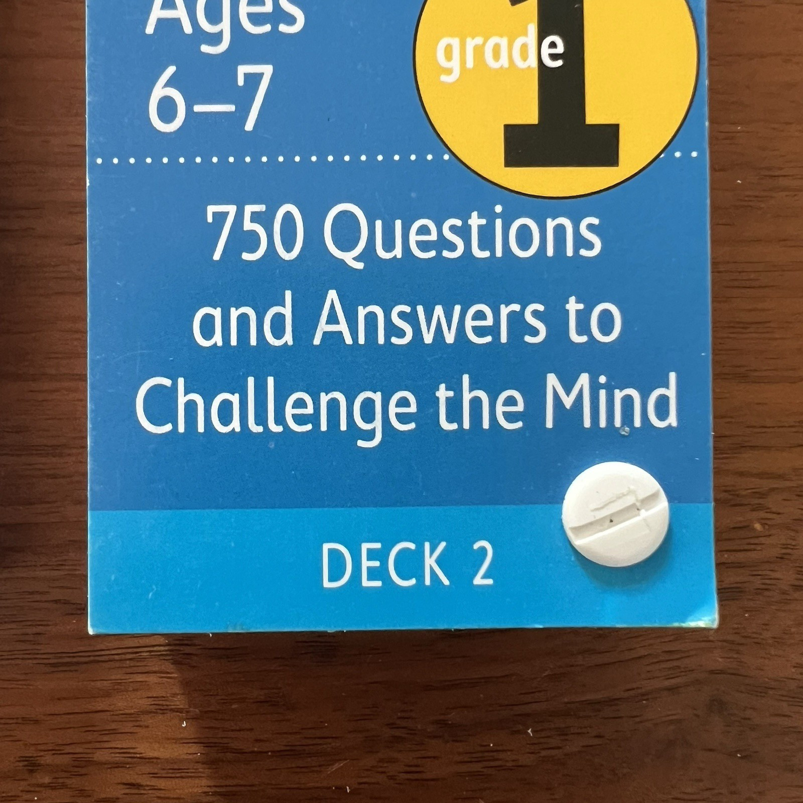 Brain Quest Learn Multi-Subject Grade 1 Ages 6-7 Lot of 2 Quiz Deck 4th Ed 2012