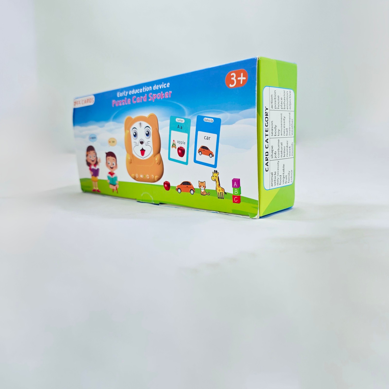 Kids Talking Flash Cards Learning Device ABC Phonics Speech Toy 255 Cards Age 3+