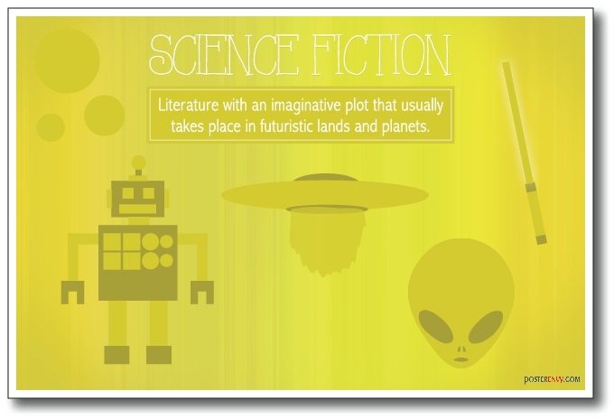 Science Fiction – NEW Classroom Reading and Writing Poster