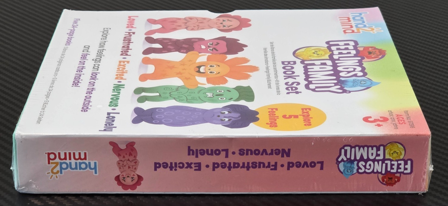 Hand 2 Mind Feeling Family Book Set Explore 5 Feelings #97396
