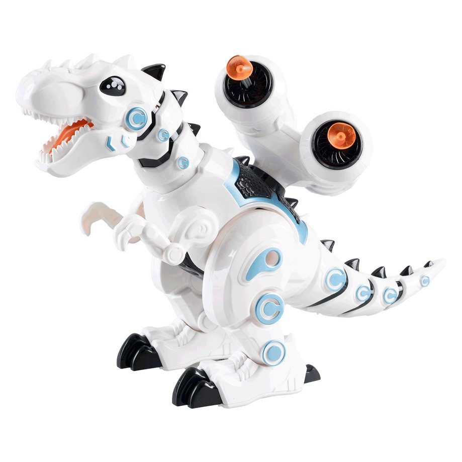Smoke steam vapor action, Robot Toy Walking Dinosaur ” four darts included new