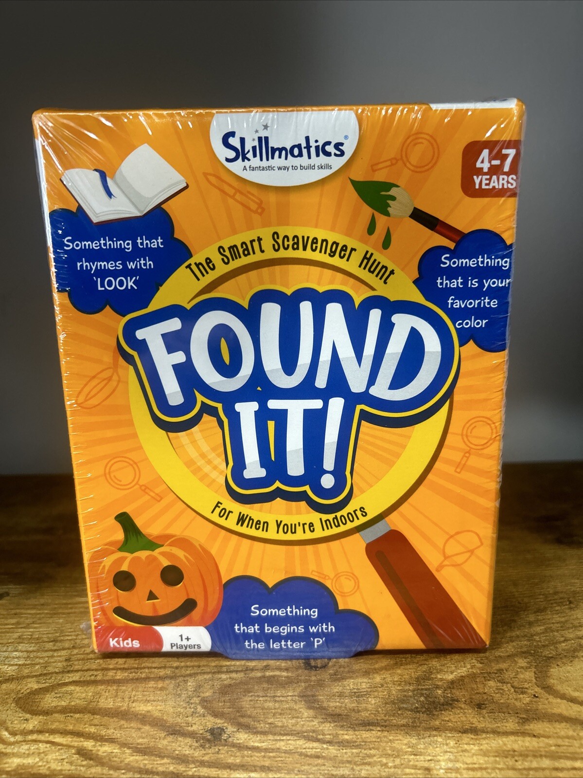 Skillmatics FOUND IT Indoors Scavenger Hunt Card Game Educational NEW Sealed