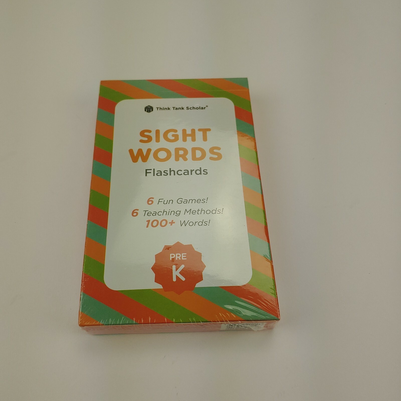 Sight Words Flashcards – Preschool Pre K – Think Tank Scholar 100+ Words 6 Games