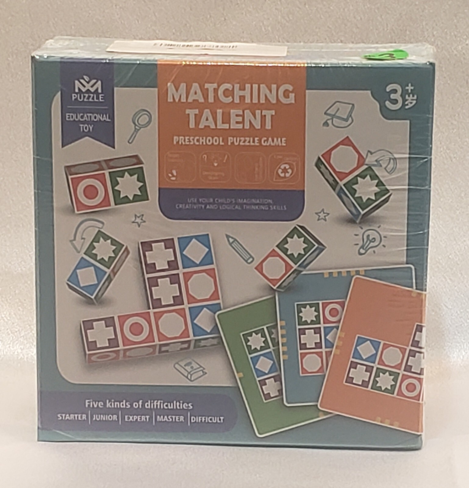 Puzzle Educational Toy – MATCHING TALENT Preschool Puzzle GAME Matching Game