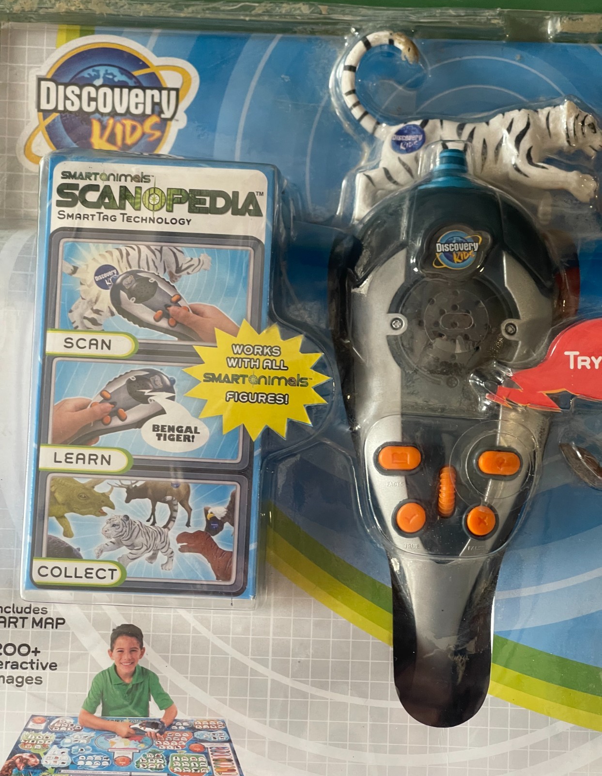 Discovery Animal Scanopedia Electronic Talking Scans Any Smart Animal NEW