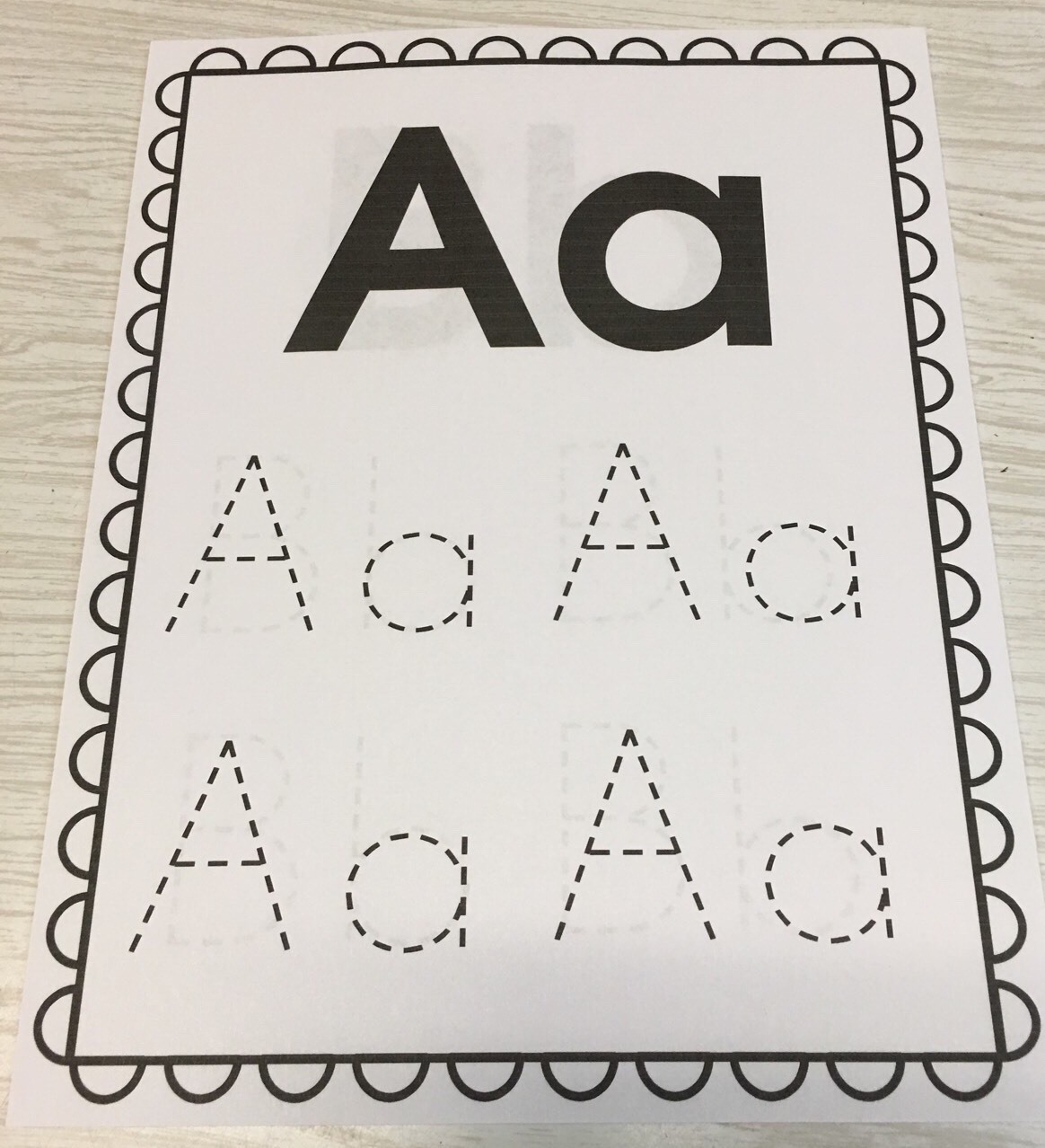 Early Writers Alphabet & Numbers – 52 Black Line Masters Sheets- Preschoolers